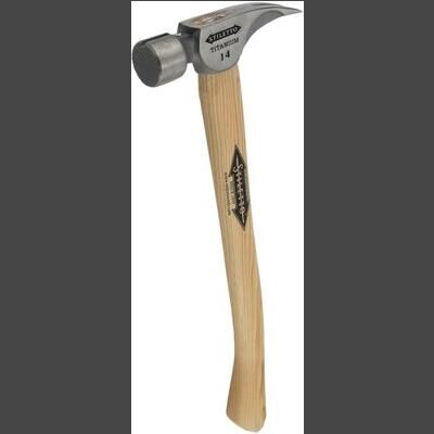 Titanhammer m. Hickorystiel Stiletto Ti14MC-H18, 457 mm lang, gerippt