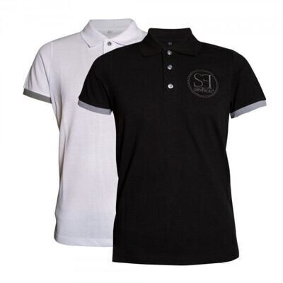 Polo-Shirts Schwarz M