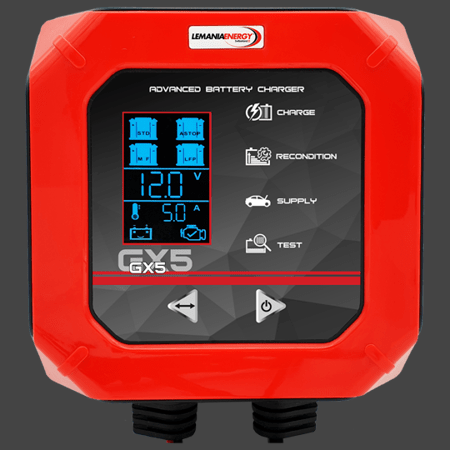 Smartes Ladegerät 12 V- 5 (Lithium kompatibel)